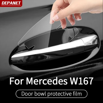 Külső ajtó tál védelem film Mercedes GLE w167 kritikus trim új GLS X167 kellékek GLE V167 coupe 350 450 500 tartozékok