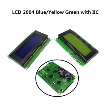 LCD2004 I2C 2004 20x4 2004A Kék/Zöld Képernyő SPLC780D AIP31066 Karakteres LCD IIC Soros Interfész Adapter Modul