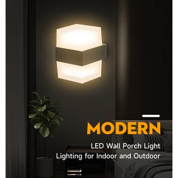 LED Fali Lámpa Akril Homlokzat lakberendezés 110-265V Fali Lámpa a Folyosó, Lépcsőház, Szoba, Hálószoba Csillogás lakberendezés, Lámpák