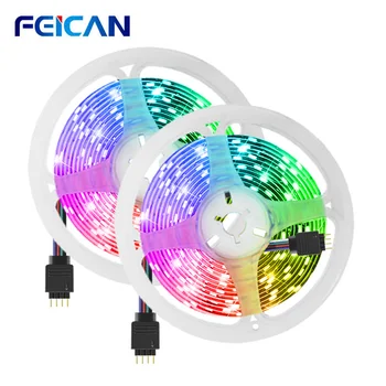 LED Szalag Lámpa 5M-10M IP20 12V 2835 SMD Cuttable LED RGB Szalag Rugalmas Háttérvilágítás Neon