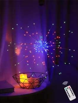 LED Tűzijáték Fényei tündérfény 120/150/180LED Vízálló Kerti Dekoráció Szabadtéri Ünnepi Fény, Lámpa, Dekor Világítás