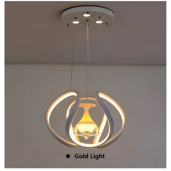 LED medál lámpa Északi Kreatív Egyszerű Étkezési Hat Szabályozható világítás Személyiség Étterem, Nappali Bár Lámpa