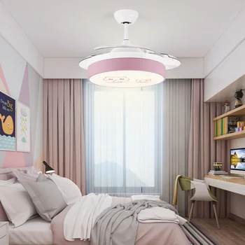 Led Mennyezeti Ventilátor Lámpa Függő Csillár Északi lopakodó fény modern, minimalista nappali étkező hálószoba, háztartási távirányító