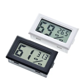 Mini LCD Digitális Hőmérő Hőmérséklet Páratartalom Beltéri Kényelmes Hőmérséklet-Érzékelő Páratartalom Mérő Mérő Eszközök