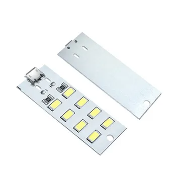 Mirco Usb-5730 LED Világítás, Panel USB-Mobile Fény Sürgősségi Fény, Éjszakai Fény Fehér 5730 Smd 5V 430ma~470ma DIY asztali lámpa