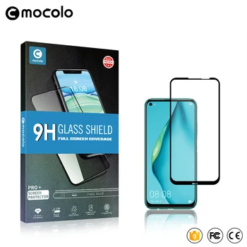 Mocolo Oleophobic 2.5 D 9H Teljes Képernyős Edzett Üveg Fólia Huawei P40 Lite E P40Lite P 40 Fény 64/128 GB Globális Protector