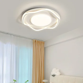 Modern Hálószoba Led-es Mennyezeti Lámpa, Konyhai Világítás 50W 55W Nappali Fény Ultra-vékony RC Szabályozható Led Mennyezeti Lámpa Lámpatest