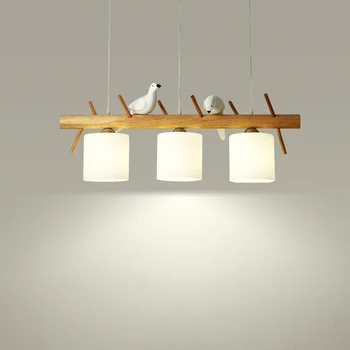 Modern Kis Madárka Mennyezeti Csillár Asztali Étkező, Konyha Sziget Medál Lighs Felfüggesztés Design Lusters Lámpatestek