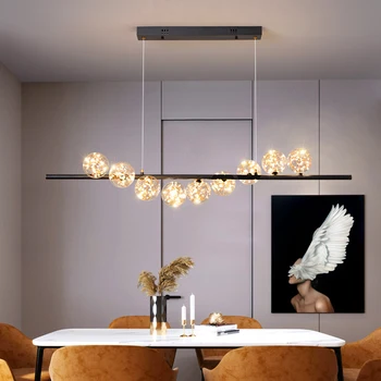 Modern lámpák nappali beltéri világítás moderno smart led Medál lámpák lámpa dekoráció szalon Csillárok az étkező