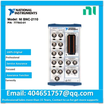 NI BNC-2110 777643-01 Árnyékolt Csatlakozó Blokk 68-Pin-M Sorozat S Sorozat B Sorozat