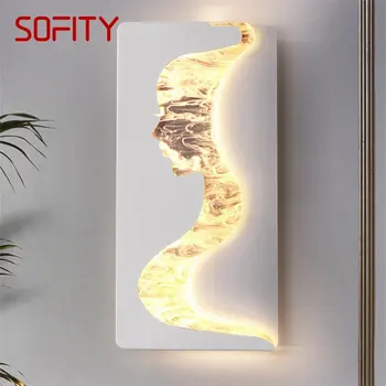 NYUSZI Modern Luxus Fali Lámpa Kreatív Design Gyertyatartó Fény LED Dekorációs Hálószoba, Nappali Berendezési tárgyak