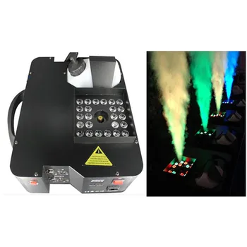 Nagy teljesítményű DMX LED Köd Gép DJ Színpadon 1500w Füst Gép 24x3W Szakmai Fogger A Disco Zene, Buli, Esküvő