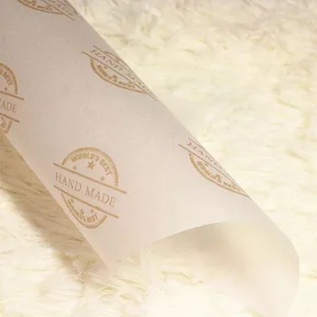 Nagykereskedelmi 100/sok Pringting KÉZZEL készített Szappan Csomagolópapír Viasz Szövet, Papír, Ajándék Csomagolás