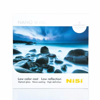 Nisi 100x100mm Nano IR Nagy Állítsd Semleges Sűrűség szűrő - ND1000 (3.0) - 10 Stop