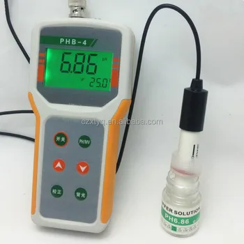 PHB-4 digitális mérőműszer pH Mérő