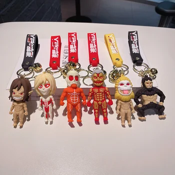 Rajzfilm Anime Támadás Titán Nendoroid Eredeti Streamer Kulcstartó Japán Anime Gyűjtemény Modell Ábra Akció, Baba Játékok, Ajándékok