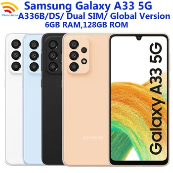 Samsung Galaxy A33 5G A336B/DS 6 GB RAM, 128GB ROM Globális Verzió 6.4