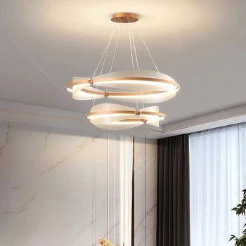 Skandináv lakberendezés étkező Medál lámpa, lámpák gyűrűk beltéri világítás Mennyezeti lámpa lóg világítótestet lámpák nappali