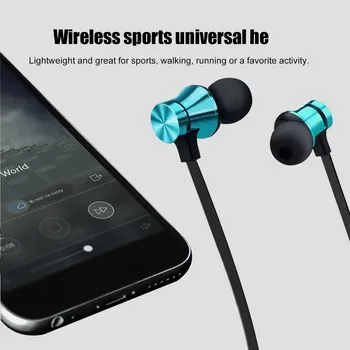 Sport Vezeték nélküli Fejhallgató Bluetooth Fülhallgató Fülhallgató Fülhallgató Fejhallgató Mikrofon Kihangosító Nehéz Basszus Fülhallgató
