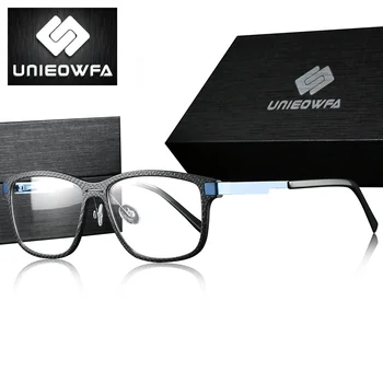 Szénszálas Szemüveget Keret Férfiak Rövidlátás Optikai Szemüveg Teljes Keret Világos, Átlátható Szemüveg Szemüvegkeret Új