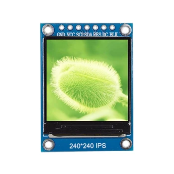 Színes LCD Modul ST7735 / ST7789 Meghajtó IC 80*160 240*240 TFT Kijelző 0.96 / 1.3 hüvelykes IPS 7P SPI HD 65K
