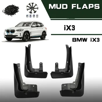 Teljesen Új, 4db/készlet Sár lökhárító Őrök BMW IX3 Elektromos 2020 2021 2022 sárfogó Mudguards Mudflaps Splash Őrök Tartozékok
