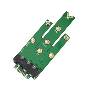 Táblák Hozzáadása A Könnyű Telepítés M. 2 B Tágulási PCI-e SSD Kártya Adapter Átalakító NGFF Kulcs MSATA Csatlakozó 2230 2242 2260 Mini
