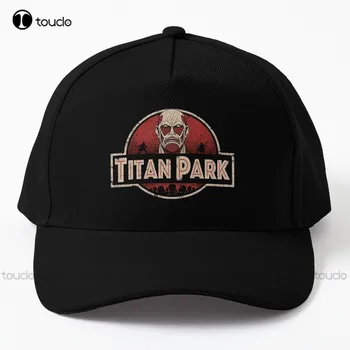 Támadás A Titán - Titan Park Baseball Sapka Férfi Fekete Sapkák, Személyre Szabott Egyéni Felnőtt Unisex Tini Ifjúsági Nyári Szabadtéri Caps Rajzfilm