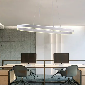 Tér gyűrű minimalista étkező csillár modern hangulatú nappali tanulmányi hivatal háztartás dekoráció lámpatestek