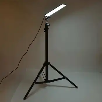 Többfunkciós Kerti Kemping Lámpa Állítható Magasság LED munkalámpa USB Powered Beltéri Hálószoba Fotózás Fény Állvány