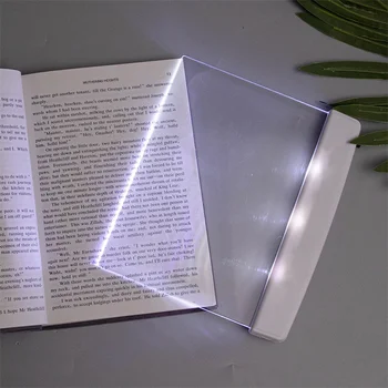 Többfunkciós LED Könyv Lámpa Éjszakai Lámpa Tabletta Fény szemvédő olvasólámpa Tanuló Este Könnyű Olvasmány Fogdába Lámpa