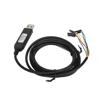 USB-TTL Soros Kábel 6 Csapok 4.9 ft Hossza 50bps, hogy 2Mbps Debug Konzol Kábel a Számítógép új