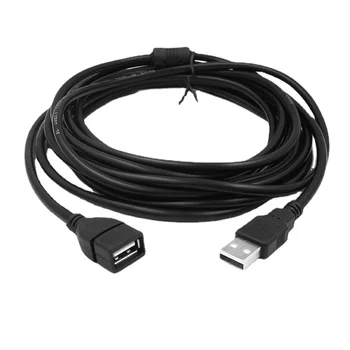 USB hosszabbító Kábel a férfi-nő VAGYOK/AF adapter vezeték réz mag USB2.0 adatok hosszabbító vezeték 1,5 m 3m 5m