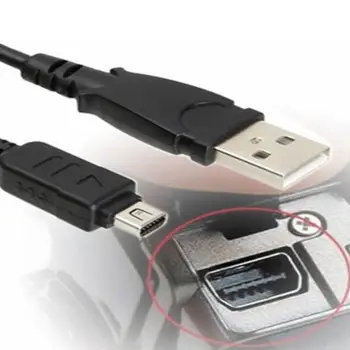 USB-kábel Kábel Vezető Mini 12P Szakmai Javítás Része USB1.1 Kompatibilis Digitális Fényképezőgép Adatátvitel Vezeték adatkábel C-480 C-500