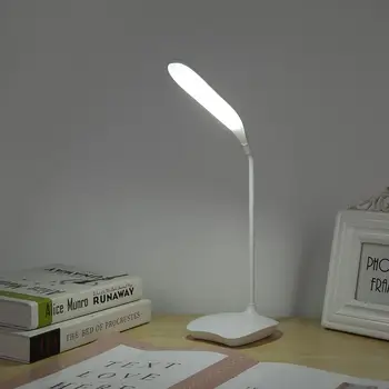 USB Újratölthető LED-es asztali Lámpa Hálószoba Olvasó asztali Lámpa Érintse meg Szabályozható Összecsukható Éjszakai Fény Diák Iroda Tanulmány Éjjeli