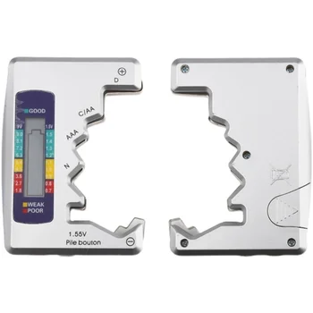 Univerzális Digitális Akkumulátor Teszter LCD AA/AAA/9V/1,5 V Gombot Cella Akkumulátor Kapacitás Ellenőrizze az Érzékelő Kapacitás Diagnosztikai Eszköz