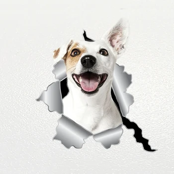 V1098# Autó Matrica Jack Russell Terrier Kutya Kedvtelésből Tartott Állat Vízálló Vinyl Matrica, Autós Kiegészítők Dekoráció Pegatinas Para Coche