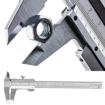 Vernier Calliper0-75mmx0.05mm Mini Rozsdamentes Acél Vernier Calliper Mérési Eszköz, Digitális