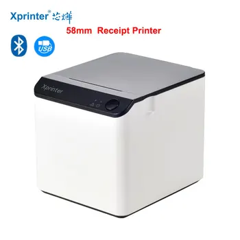 Xprinter Márka 58MM Mini Termál Nyugta/Számla Nyomtató 90mm/s Sebesség Felület :Bluetooth+USB, Fehér Szín