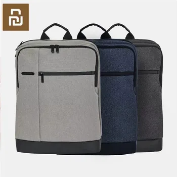Youpin 90FUN Klasszikus Vízálló 15.6 hüvelykes laptop hátizsák férfi hátizsák a tizenéves lányok utazási hátizsák, táska, női, férfi H30