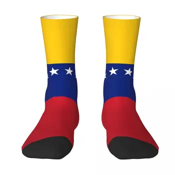 Zászló Venezuela Bandera Venezolana Venezuela Szín kontraszt zokni Gyalogság pack Rugalmas Zokni Vicces Újdonság Aranyos R333 Harisnya