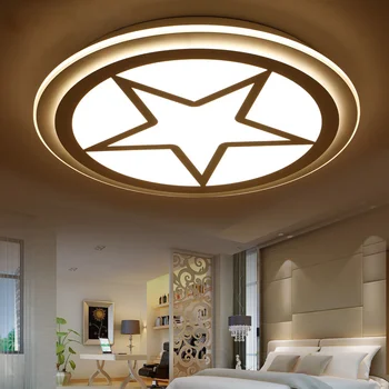 fürdőszoba felső modern, led-es mennyezeti lámpa színváltó led csillár mennyezeti világítás kocka mennyezeti fény