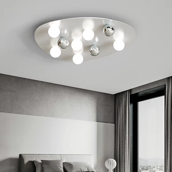 rozsdamentes acél csillár E27 izzó modern LED mennyezeti csillár nappali, hálószoba