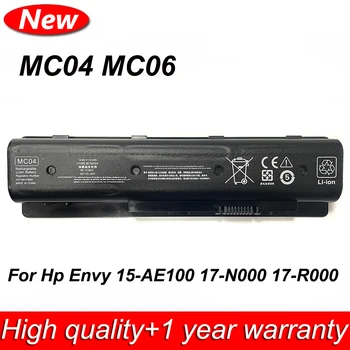 Új MC06 MC04 Laptop Akkumulátor 14,8 V 41Wh A HP ENVY 17-N000 17T-N100 M7-N109DX 15-AE100 17-R000 17-R100 17-R200 17-N000NA Sorozat
