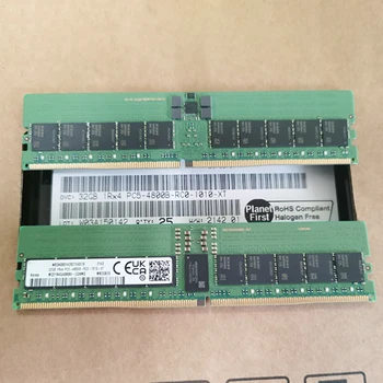 Új Samsung DDR5 32G 32GB 4800 1RX4 PC5-4800 ECC REG RDIMM Szerver Memória Magas Minőségű, Gyors Hajó