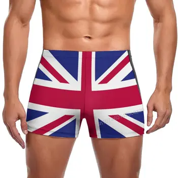 Úszónadrág Egyesült Királyság Zászló Gyors Száraz Nadrág A Férfiak Úszni Beach Rövid Nyári Ajándék