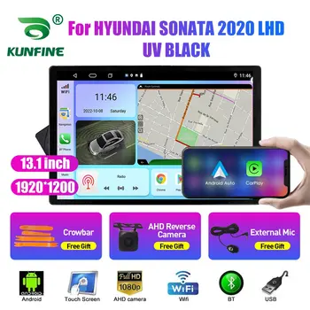 13.1 hüvelyk autórádió HYUNDAI SONATA 2020 LHD UV Autós DVD-GPS-Navigációs Sztereó Carplay 2 Din Központi Multimédia Android Auto